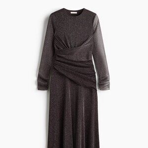 [H&M] glittery mesh dress
